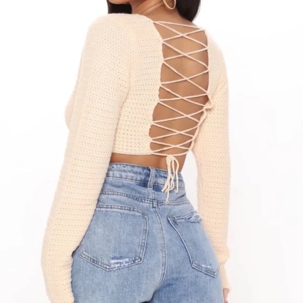 Crochet Square Neck Top | Size 1X | NEW 🐻